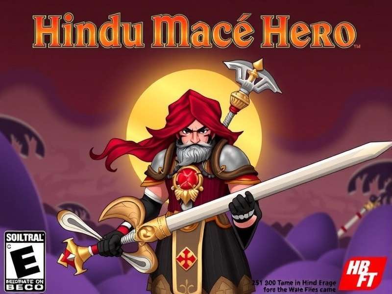 Hindu Mace Hero Game Cover