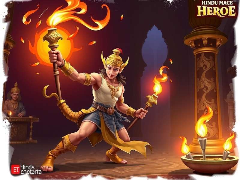Hindu Mace Hero Diwali Event
