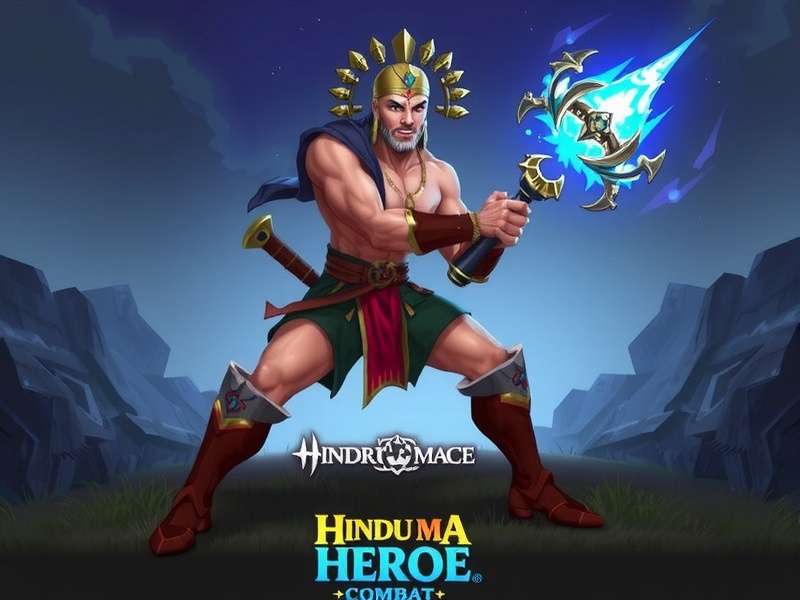 Hindu Mace Hero Combat